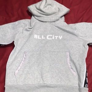 TikTok all in merch hoodie brand new with oversized hood